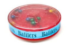 2x Two Red Vintage Cardinal Bafflers Water Puzzles [3″ Inches long each]