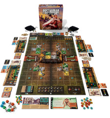Posthuman Saga MBPHS002 Deluxe Edition (Kickstarter) Post-Apocalyptic Board Game