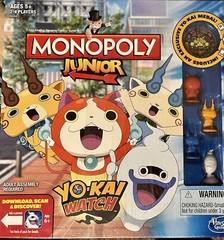Hasbro Monopoly Junior Yokai Yo-kai Watch Edition Kids Boardgame Torn Shrinkwrap