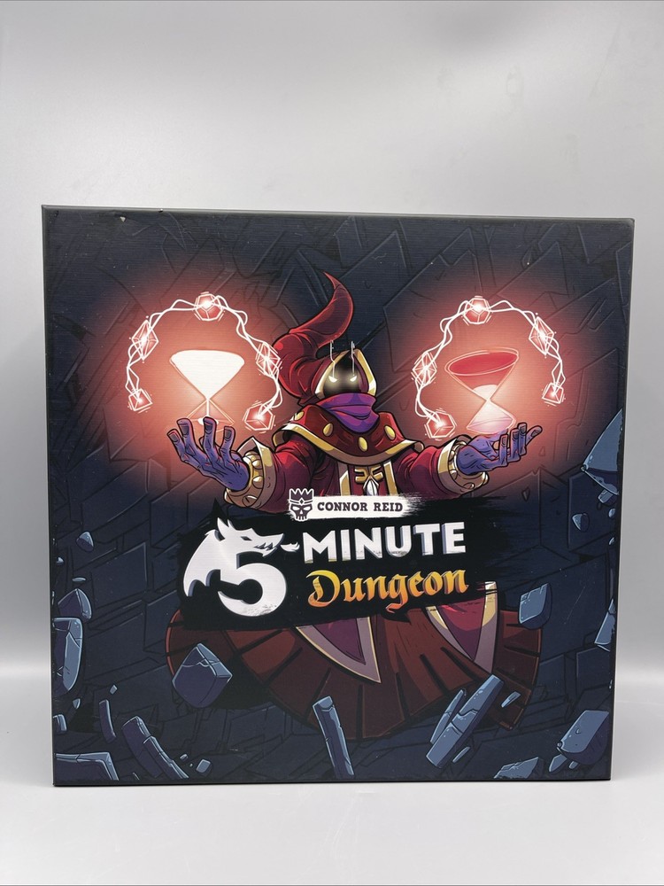 Wiggles 3D Board Games 5-Minute Dungeon (Dungeon Master Kickstarter Ed) VG