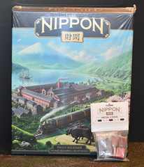 Nippon: Zaibatsu Emperor’s Edition Board Game W/ Metal Coins BNIS