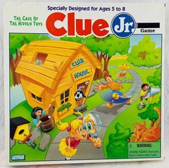 1995 Clue Jr Case of The Hidden Toys by Parker Brothers Complete in Great Cond
