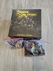 Dungeon Saga Origins Legendary Edition Mantic Games Kickstarter With Terrain