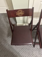 Scrabble Collector’s Edition 1991 Franklin Mint Folding Chairs 1 Of 4