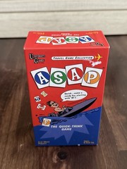 ASAP – The Quick-Think Card Game by University Games, 2002 Complete