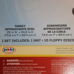 Tic Tac Toss PAW Patrol Outdoor Toss Unisex Kids Summer Play Game Jakks Pacific