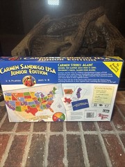 vtg 1998 University Games Carmen Sandiego USA Junior Edition Game New Sealed