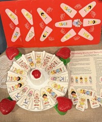 1981 Parker Brothers Strawberry Shortcake Berry-Go-Round Carousel Game, Complete