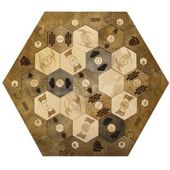 Guytrendz Custom Wood Settler – 2-4 Walnut Settlers Of Catan