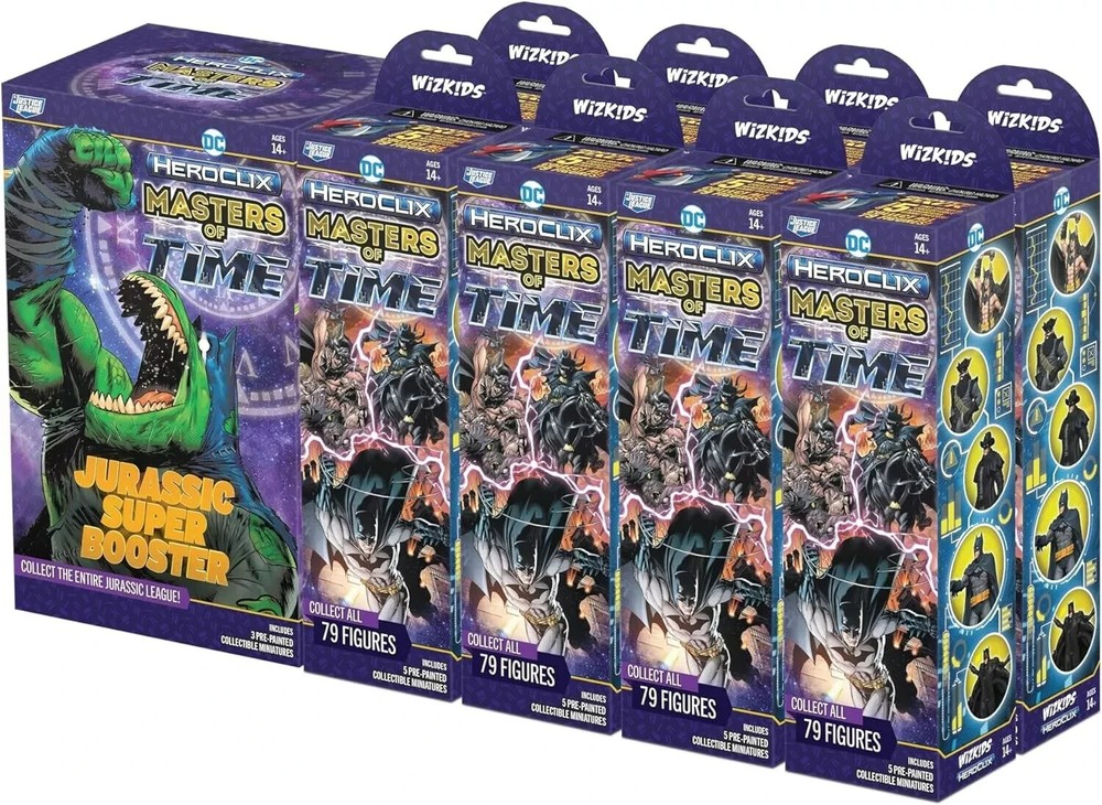 DC HeroClix: Masters of Time Booster Brick – Sealed