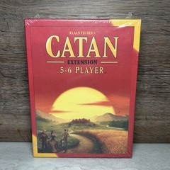 NEW Sealed Settlers of Catan 5-6 Player Extension Expansion Klaus Teuber