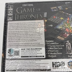 Tiny Epic Game of Thrones NEW FACTORY SEALED GIFT Gamelyn Usaopoly