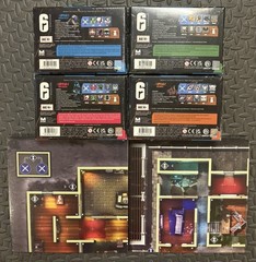 6 Siege Board Game – Years 2 3 4 and 5 Expansions! + 2 Map Packs!