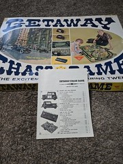 VTG 1960s AMF Getaway Chase Game – Complete?? Great Shape! With Manual