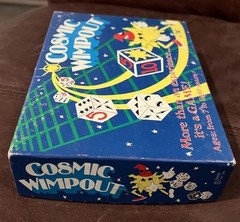 Vintage Cosmic Wimpout Dice Game C3 Inc. 1984 Rare And All Stickers None Missing