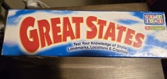 Great States Board Game Complete By Game Zone NEW