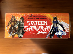 New Sealed Outset Sixteen Samurai Board Game 2017 Strategy Cards Dice 2-4 Player