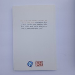 The White Box (A Game Design Workshop in a Box) Atlas Games New Open Box