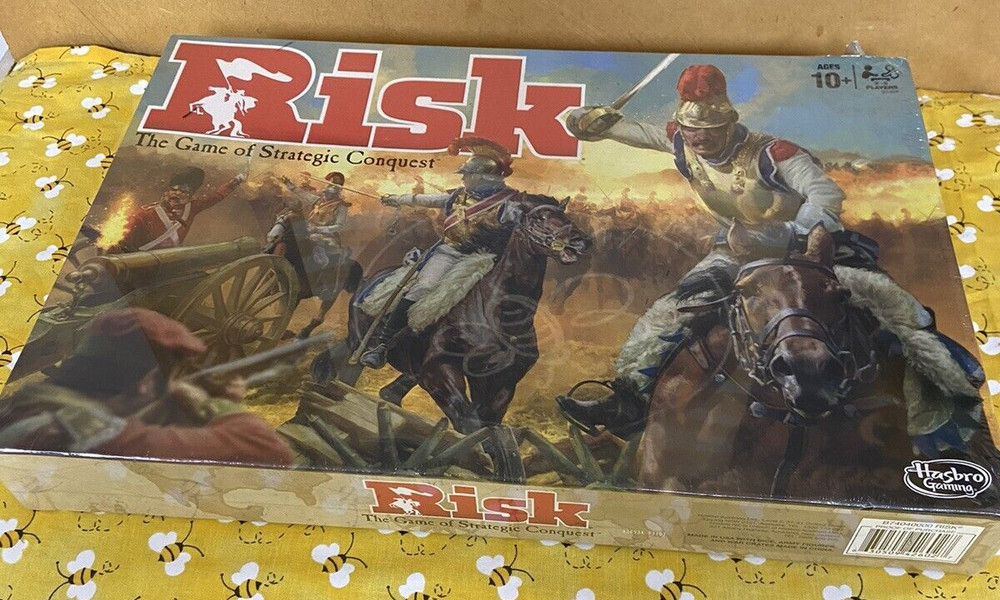 NEW FACTORY SEALED Risk Board Game The Game of Strategic Conquest Hasbro