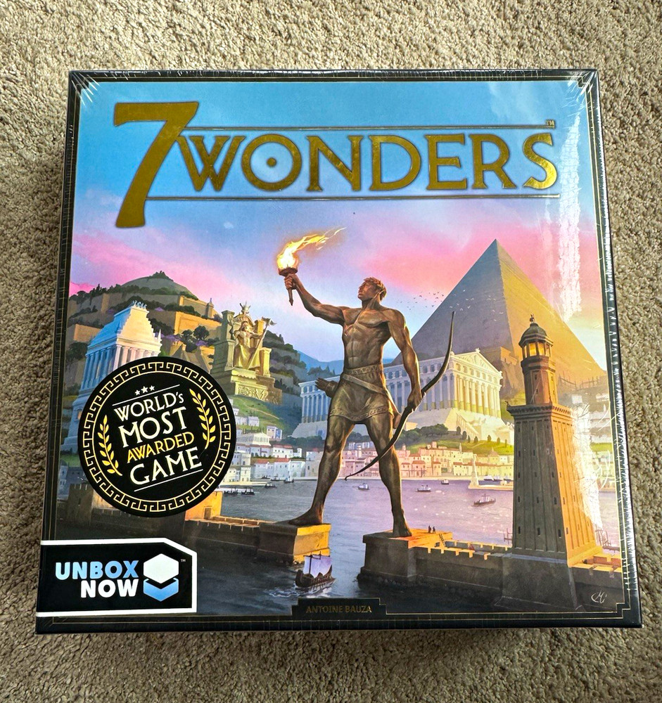 Repos Production 7 Wonders Board/Card Game 2-7 Players 10+ SEV-EN02