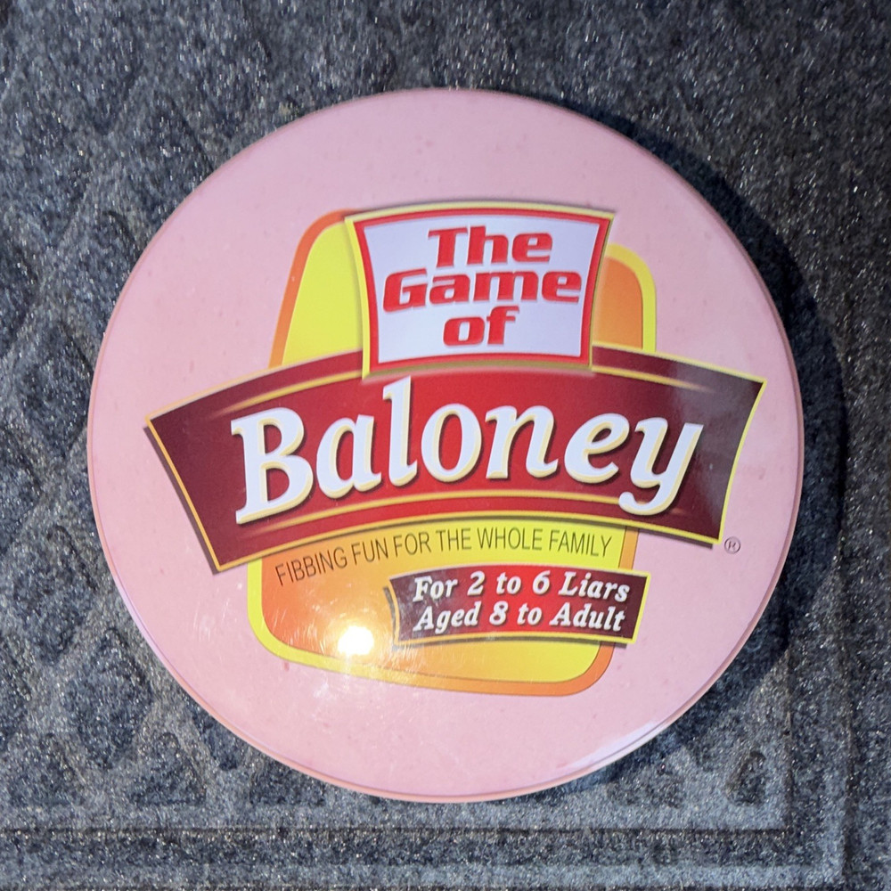 TDC Games The Game of Baloney Tin make offer