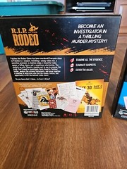 Both Hunt A Killer: RIP Rodeo & Murder at the Motel, Murder Mystery Games,