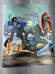 High Fantasy RPG Rulebook (1978) – Classic Vintage OOP Fantasy RPG – J. Dillow