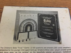 Children’s Bible Trivia Board Game Complete Vintage 1984 2100 Questions 300 Card