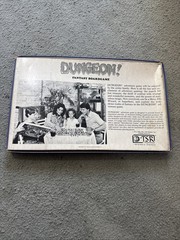 Dungeon! Vintage 1981 TSR Fantasy Boardgame Dungeons & Dragons Era 90% Complete