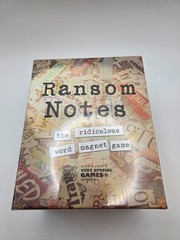 Ransom Notes – The Ridiculous Word Magnet Party Game – New Sealed – 2024 Edition