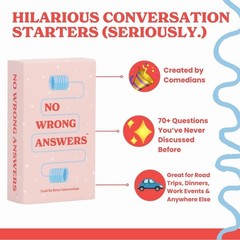 Hilarious Card Game, Conversation Starter – Fun Activity for Family, Teens, P…