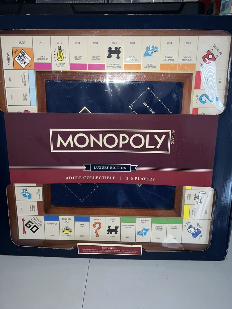 Monopoly Luxury Wooden Edition