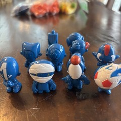Complete SET FRANCE – 2010 FIFA World Cup VOETBAL Gogos Crazy Bones FUT BRASIL