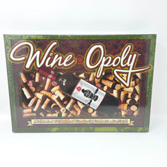 NEW Wine-Opoly Wine Trading Board Game Late for the Sky 2-6 Adults Sealed