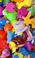 Lot of 10 Random Modern Series Gogos Crazy Bones Various Colors/Seasons