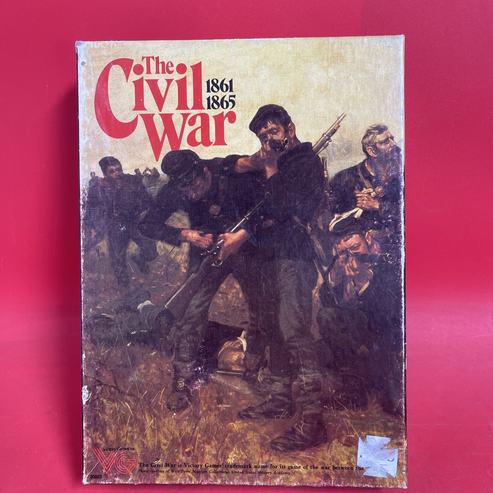 The Civil War 1861 – 1865 Victory Games – Punched – Excellent Condition