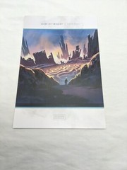 Lot Of (24) Unsettled Orange Nebula Board Game Art Prints 6″ X 9″