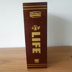 The Game of Life Vintage Game Collection Wooden Book Box Bookshelf 2009 MB Games