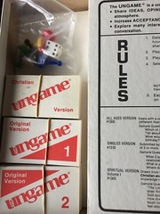 THE UNGAME CHRISTIAN BOARD GAME 1985 DR. JAMES DOBSON SELF EXPRESSION COMPLETE