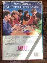 Vintage 1989 Taboo Board Game Complete Milton Bradley Party Game