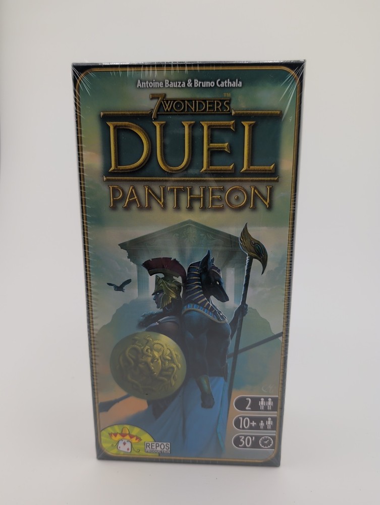 New – Repos Production 7 Wonders Duel: Pantheon Expansion – Ages 10+ | 2 players