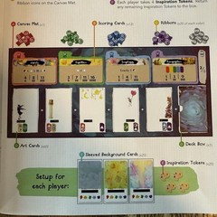 Canvas Board Game by R2I Games 2021 Award Winning Art Missing One Piece EUC Read