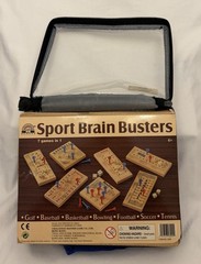 Challenge Master Game Co Sport Brain Busters 7 Games In 1 VINTAGE 1990s NIB