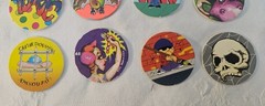 1990s Lot of 12 Misc. Pogs Slammer Whammers Milk Caps Lot #30