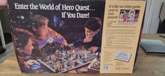 Vintage 1990 Hero Quest Board Game System Milton Bradley 100% COMPLETE