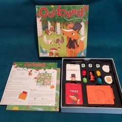 Outfoxed! Board Game 2015 Family Cooperative Whodunnit Gamewright