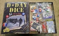 D-Day Dice Do or Die Board Game 1st Ed + Atlantikwall Normandy Neptune Expansion