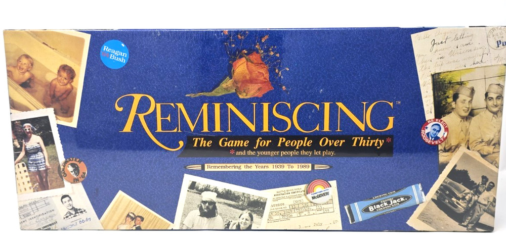 Reminiscing The Game For People Over Thirty Remembering The Years 1939-1989 NIB!