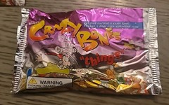 GoGo’s CRAZY BONES “RED THINGS” PRINTED PACK ☆ POSSIBLE ALIEN BONE Enclosed.?.?.