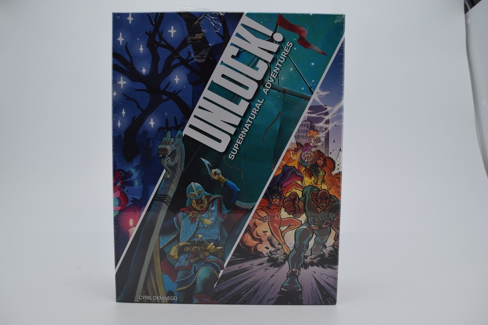 Unlock! Supernatural Adventures Card App Game 2024 Space Cowboys!
